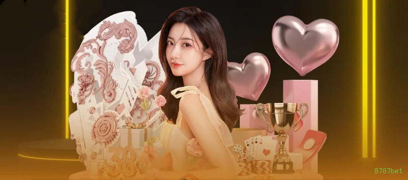 Imagem promocional do cassino online da 8787bet mostrando jogos ao vivo